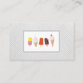 Carte De Fidélité Desserts de crème glacée (Devant)