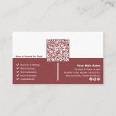 Carte De Fidélité Déverrouiller les récompenses beauté : Smoky Topaz (Dos)