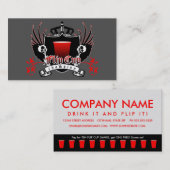 Carte de fidélité du champion de la COUPE FLIP (Devant / Derrière)