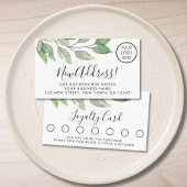 Carte de fidélité du client Logo