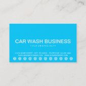 carte de fidélité du client WASH GRAVE CAR WASH (Dos)