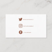 Carte de fidélité du magasin plante de la maison. (Dos)