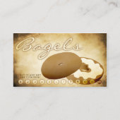 carte de fidélité d'un magasin de bagel (Devant)