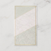 Carte De Fidélité Elegant Blank Loyalty Card – Sage & Gold (Devant)