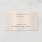 Carte De Fidélité Elégant clous de perle de luxe tendance (Dos)