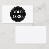 Carte De Fidélité élégant, moderne, raffiné et éditable. (Devant / Derrière)