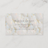 Carte De Fidélité Élégant Opal Gemstone unique (Dos)