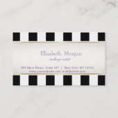 Carte de fidélité Élégante, Grattée, Lashes (Dos)