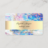 Carte De Fidélité Élégante Parties scintillant Faux Lashes Opal (Dos)