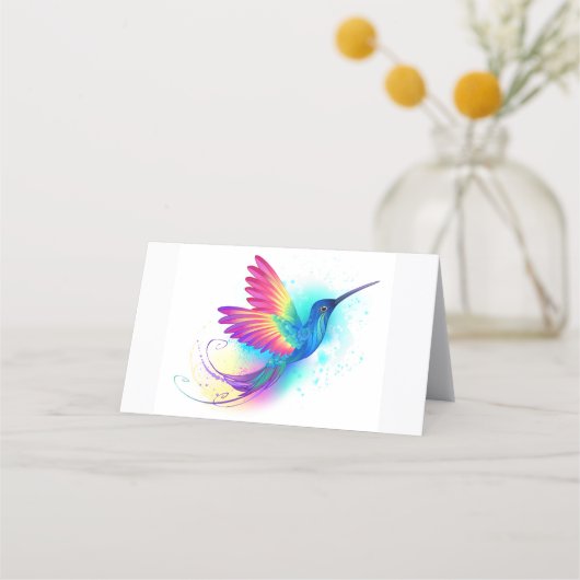Carte De Fidélité Exotic Rainbow Hummingbird (Dos)