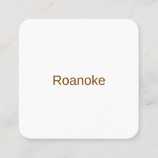 Carte De Fidélité Faites de votre marque 2,5" x 2,5" Arrondi