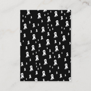 Carte De Fidélité Fantômes d'Halloween foncé