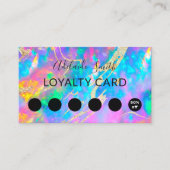 carte de fidélité feu opal gemstone (Devant)