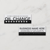 Carte De Fidélité fidélisation audacieuse des clients du CHANGEMENT  (Devant / Derrière)