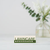 Carte De Fidélité fidélisation audacieuse du client LAWNCARE (Debout devant)