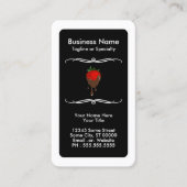 Carte De Fidélité fraise mod chocolat (Devant)