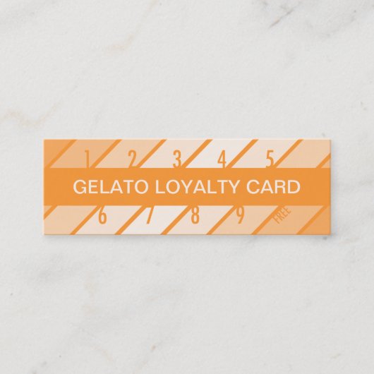 carte de fidélité gelato (rétrograde) (Devant)