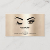 Carte de fidélité Gold Maquillage Wink Eye Beauté  (Dos)
