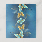 Carte De Fidélité Golden butterflies (Extérieur déplié)