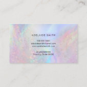 carte de fidélité gradients abstraits (Dos)