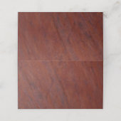 Carte De Fidélité grain de bois (Extérieur déplié)