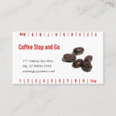 Carte De Fidélité Grains de café (Devant)