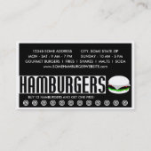 Carte De Fidélité hamburgers (conversation chit) (Dos)