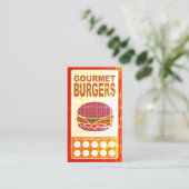Carte De Fidélité hamburgers plaid (Debout devant)