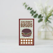 Carte De Fidélité hamburgers plaid (Debout devant)
