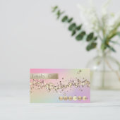 Carte de Fidélité Holographique Confettis de Style (Debout devant)