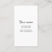 Carte De Fidélité Horse Ranch | Ferme à cheval (Dos)