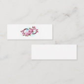 Carte De Fidélité Infinité avec les fleurs Sakura (Devant / Derrière)