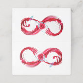 Carte De Fidélité Infinity with Red Wine (Extérieur déplié)