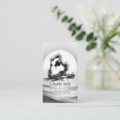 Carte De Fidélité Instructeur de yoga King Pose 5 Classe (Debout devant)