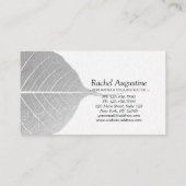 Carte De Fidélité Instructeur de Yoga Méditation Lotus Pose Lumineus (Dos)