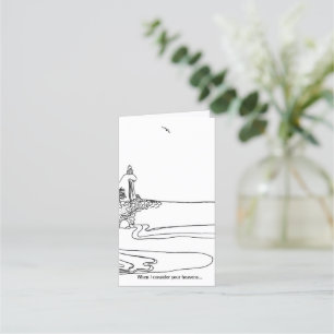 Carte De Fidélité "Je considère vos cieux"...Écriture