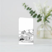 Carte De Fidélité "Je considère vos cieux"...Écriture (Dos)