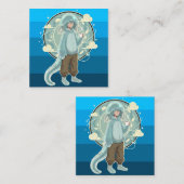 Carte De Fidélité Jellyfish Boy Anime Coffee Art (Devant / Derrière)