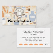 Carte De Fidélité Kitchen Cooking Tools | Baker (Devant / Derrière)