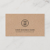 Carte De Fidélité Kraft Moderne Simple Minimale Café Café Café Café (Dos)