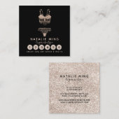 Carte De Fidélité Lace Lingerie Boutique Logo (Devant / Derrière)