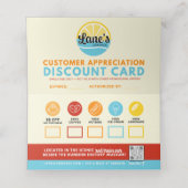 Carte de fidélité Lane Lemonade (Intérieur déplié)