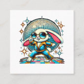 Carte De Fidélité Lapin Disco Esthétique (Devant)