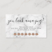 Carte De Fidélité Lashes oculaires | Beauté (Dos)