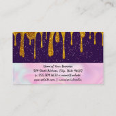 Carte De Fidélité Lashes oculaires | PARTIES SCINTILLANT | Brosses d (Dos)