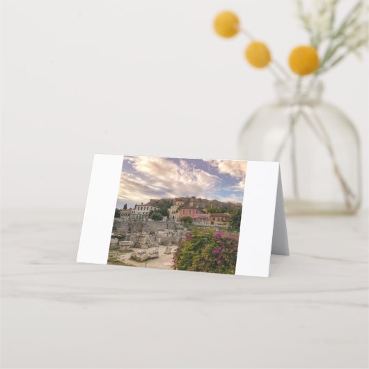 Carte De Fidélité L'Athènes Colorée (Devant)