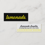 Carte De Fidélité lemonade ally punch (Devant / Derrière)