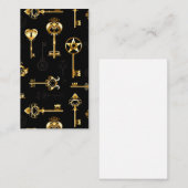 Carte De Fidélité Les Patters de Seamless avec Golden Keys (Devant / Derrière)