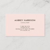 Carte De Fidélité Logo Moderne Professionnel (Dos)