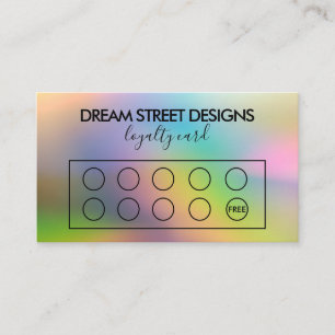 Carte de fidélité Logo Personnalisée